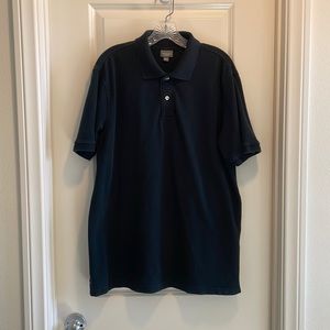 Merona black polo shirt size L